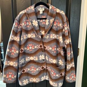 Vintage Alfred Dunner Aztec Jacket | Size Medium | Western